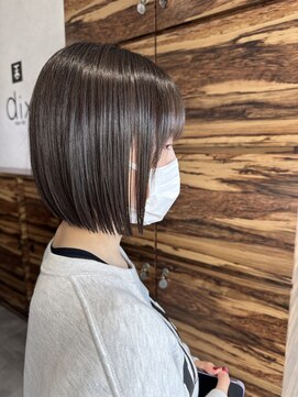 ディックス 佐倉店(dix) 切りっぱなしボブ//20代30代40代/