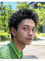 アストラ(ASTRA)&nbsp;MEN’S HAIR/波巻きツイストスパイラル/リバースセンターパート