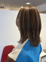 アズールサン 草加西口店(azule-sun)&nbsp;ハイライトカラー,グレージュ,グレーカラー,ウルフ【草加】