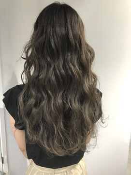 フォーク(FOLK) 恵比寿_YAMATO 外国人風_マットグレージュ_ゆるウェーブ