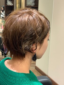 レッドソウル(RED SOUL) ショートパーマのハンサムスタイル