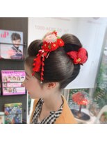 ヘアーメイクミキ 上野本店(hair make MIKI) 七五三アップスタイル