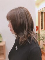ヘアーガーデンオーブ(HAIR GARDEN aube)&nbsp;エアリーミディアムボブ