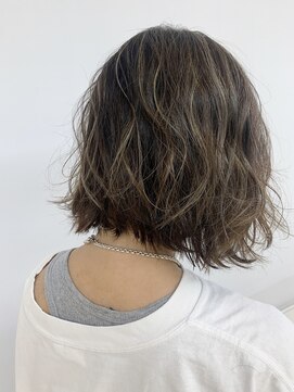 クオリス 上板橋店(QUALIS) 大人かわいい★ハイライトアッシュグレーグレージュ