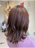 【大人かわいい】外はねミディ 可愛いヘア ミディアムヘア