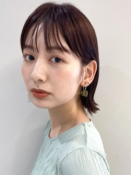 サーカス バイ ビュートリアム 青山(CIRCUS by BEAUTRIUM) 外ハネ　外ハネボブ　外はねロブ　外巻き　ボブ　ロブ　ツヤ