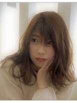 ヘアー カフェ コトノハ(hair cafe kotonoha) 【コトノハ】大人可愛いくびれヘアー　抜け感カラー　モテ髪