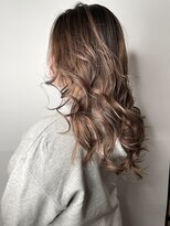 美容室ポール 西葛西店(PAUL) ミルクティカラー×バレイヤージュ