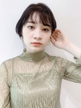 アルバム 新宿(ALBUM SHINJUKU) ラフショート_くびれヘアビタミンカラーメルティカラー_78539