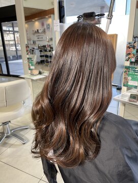 アンフェリール 原島店(Em Fellir) ヨギュモリ/グレーベージュ/グレージュカラー/20代30代40代