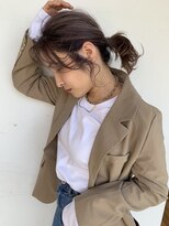 クロ(curro)&nbsp;ラフ感/ダークグレージュ