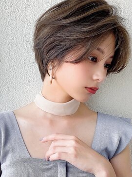 シルクレイ 新宿店(Silk-lei) 小顔ショート★アッシュベージュ20代30代