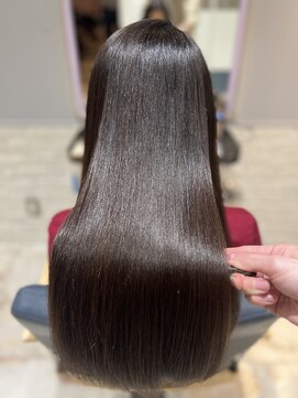 ネオリーブエクラ 上野御徒町店(Neolive eclat) シルクストレートショコラカラー