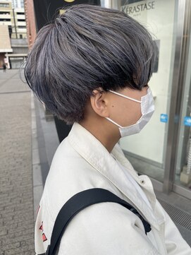 コワファースト 大分(COIFF1RST) グレージュ！ショートボブ