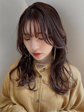 アトリエ フェム(atelier.fem) 【しっとりアンニュイウェーブ×pink brown】