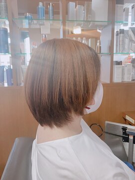 プレッソヘアー Presso hair マッシュボブ アンブレラカラー