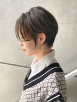 トト 船橋店(toto.)&nbsp;黒髪/グレーベージュ/レイヤーロング/前髪パーマ[西船橋/津田沼]