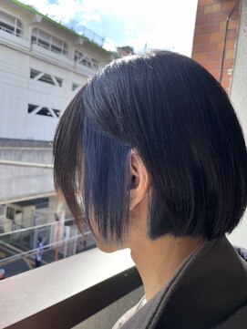 アフェクト 上大岡(affect) 切りっぱなしボブ/エアリーロング/美髪/ピンクブラウン/上大岡