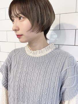 シー(shii..) 《shii../大黒》#ショート#マッシュウルフ