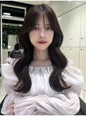 韓国風レイヤー/お顔周りカット/髪質改善