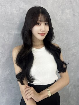 イミュ(IMMU) ダークブラウンカラー　レイヤーカット