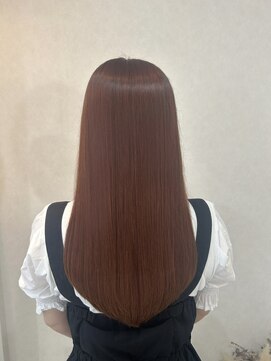 シャール(shall) ピンクブラウンカラー