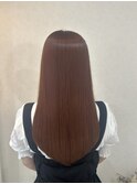 ピンクブラウンカラー