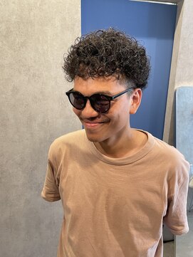 アトモスサニーテラス(Atmos sunny terrace) men's  short perm