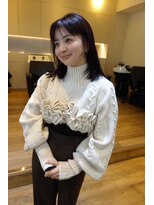 コート 表参道(Cote) ミディアムレイヤー　フェイスレイヤー　レイヤーカット