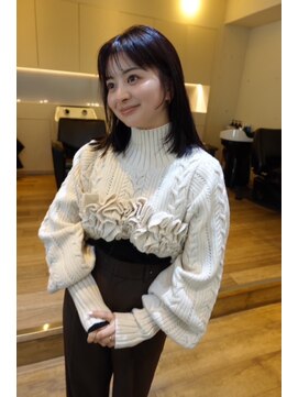 コート 表参道(Cote) ミディアムレイヤー　フェイスレイヤー　レイヤーカット