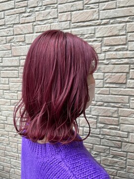 ルミヘアー 金沢駅西口店(Lumi hair) ★大人かわいい/カシスカラー/髪質改善/10代20代30代