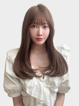 ユーフォリア 銀座本店(Euphoria) 髪質改善 縮毛矯正 レイヤー 顔周りカット アッシュ 銀座