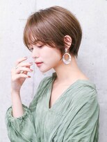 ショートヘア30代40代50代ショートカット大分美容室ruenショート