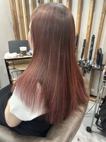 ビューティーガレージ カワゴエ(Beauty Garage Kawagoe) ピンク白髪ぼかしハイライト