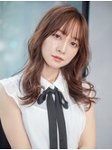 美髪韓国ヘアロングくびれヘア_F20436