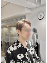 ブロッサム 保谷(Blossom)&nbsp;30代40代ダブルカラーミルクティアッシュデザインカラー透け感