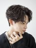 【一気に垢抜け】メンズカット＋眉カット＋スタイリング　￥6,500