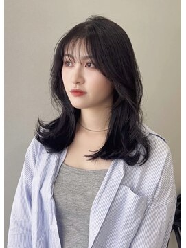 リス バイ ソヨン(Lis by SOYON) 顔周りカット/韓国レイヤー/グレージュ2