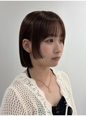 姫カットボブ/顔まわりレイヤー/atsumi
