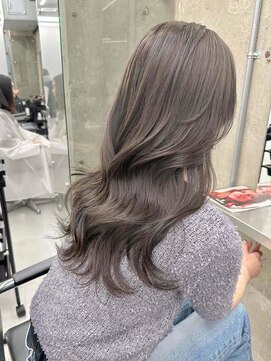 ノエ(noe) ミディアムヘア/デザインカラー/フェイスフレーミング/栄c214