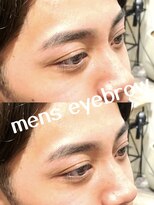 ハレ ヘアサロン(Hale hair salon)&nbsp;Haleブルーブラックニュアンスパーマスパイキーショートバーバー