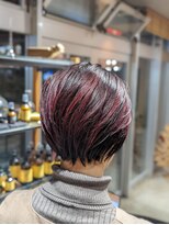 オーガニック リブ 川越(organic+live)&nbsp;秋冬オススメ！ハイライトカラー30代40代大人ショートボブ