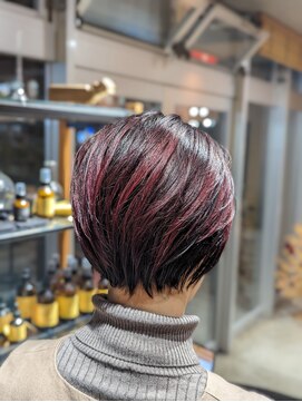 オーガニック リブ 川越(organic+live) 秋冬オススメ！ハイライトカラー30代40代大人ショートボブ