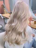 プネル(punel)&nbsp;牧牧ブロンドホワイトベージュ