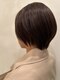 フォーカラープロブレム(4 COLOR PROBLEM)の写真/［朝の準備が楽に◎］手櫛でまとまるショートスタイル＊どこから見ても美しい”大人ショートカット・ボブ”