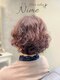 ニーム(Nime)の写真/悩みに寄り添い、理想のスタイルを叶えるパーマ技術で朝のセットも楽になる◎スタイリング方法までサポート
