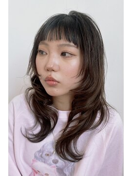 ロンドアンメゾン 原宿(Lond un Maison.) ミディアムレイヤー/レイヤー/レイヤーカット/原宿0118