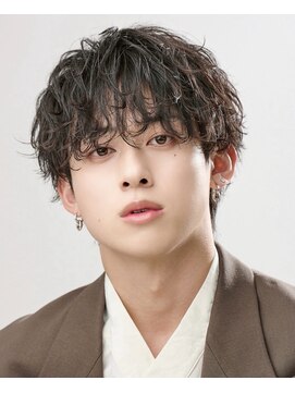 アストラ(ASTRA) MEN’S HAIR/波巻きツイストスパイラル/リバースセンターパート