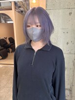 ラニヘアサロン(lani hair salon)&nbsp;ブルーラベンダー/ウルフ/寒色系カラー/アッシュ/ムラサキ/