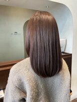 エルサフィロ ヨドヤバシ(el zafiro yodoyabashi)&nbsp;ブラウンベージュ　髪質改善カラー